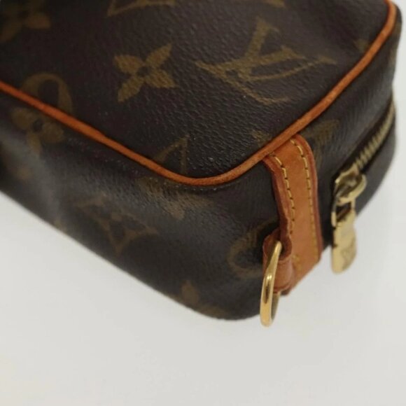 LOUIS VUITTON Monogram Trousse Wapity Pouch LV Auth - Picture 10 of 16